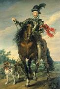 Peter Paul Rubens Equestrian portrait of king Sigismund III Vasa oil painting reproduction